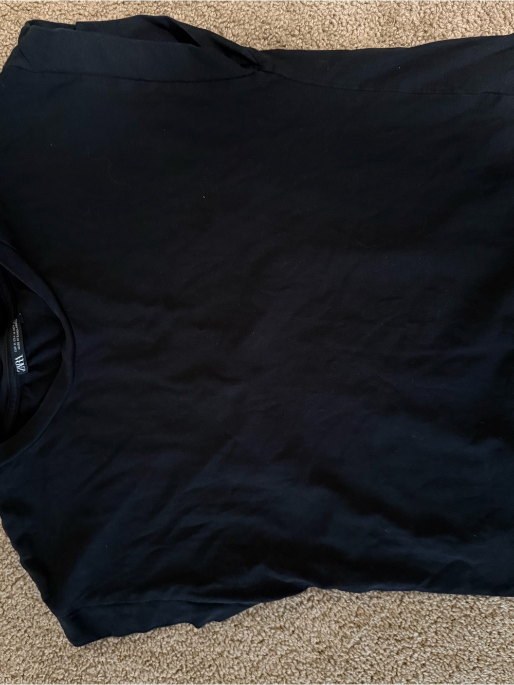 Zara black shirt